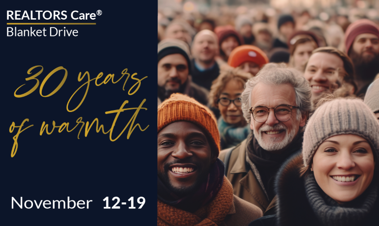 2024 REALTORS Care® Blanket Drive - Starts Today!