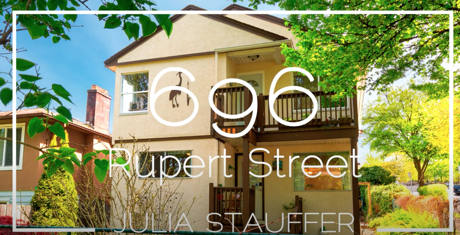Take a tour of the Heron House! East Van Charmer on Pretty, Private Corner Lot